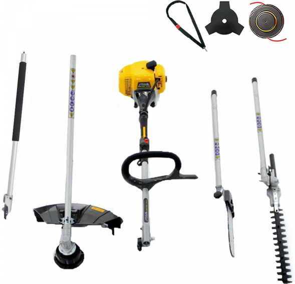 Stiga MT330 - Decespugliatore a scoppio multifunzione