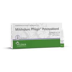 Milchsäure Pflüger Potenzakkord 10 St