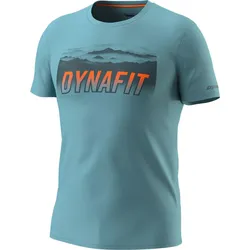 Dynafit Transalper Graphic S/S Herren Funktionsshirt smoke-blue XL