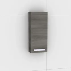 Artiqua 400 Wandschrank, Graphit Struktur quer, 400-OST-1-30-L-17-7070-401 400-OST-1-30-L-17-7070-401