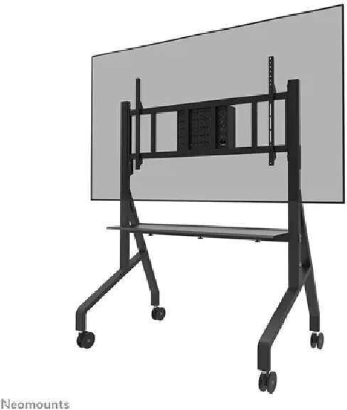 Neomounts FL50-575BL1 Support mobile écran 65-110'' Libérez le potentiel de vos présentations avec mobilité et flexibilité.