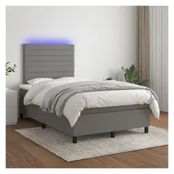 vidaXL, Boxspringbett, Lamisor (Horizontale Streifen) (120 x 200 cm)