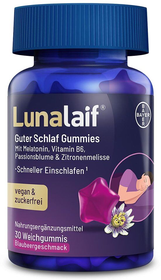 Lunalaif Guter Schlaf Gummies