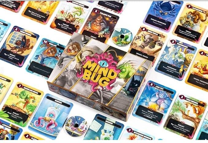 Mindbug: First Contact - Strategic Card Game for Two Players, Ages 10+, by Nerdlab