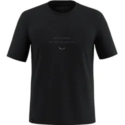 Salewa, Herren, Funktionsshirt, Eagle Eitd Merino T-Shirt (L), Schwarz