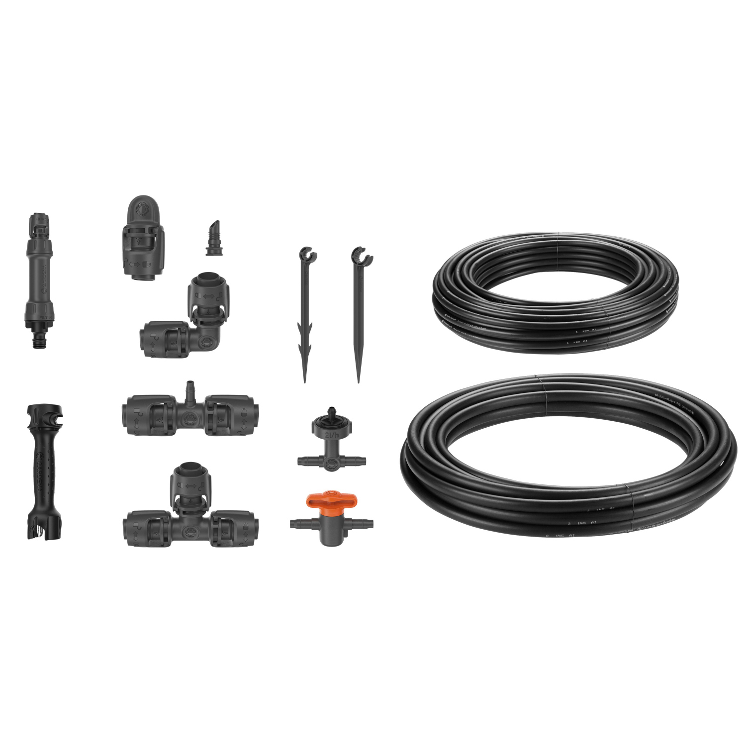 Gardena Micro-Drip-System Set Tropfbewässerung Set Hochbeet/Beet (35 Pflanzen), 13455-20
