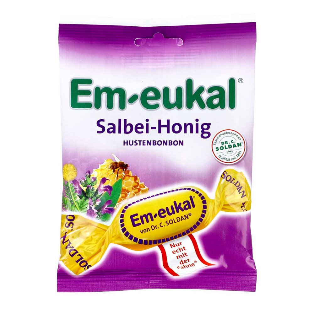 Dr. C. SOLDAN GmbH Em Eukal Bonbons Salbei Honig zuckerhaltig 06464456