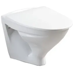 Geberit, Toilette + Bidet, Ifö Sign Hängetoilettenbecken weiss - für Einbau-Porzellan