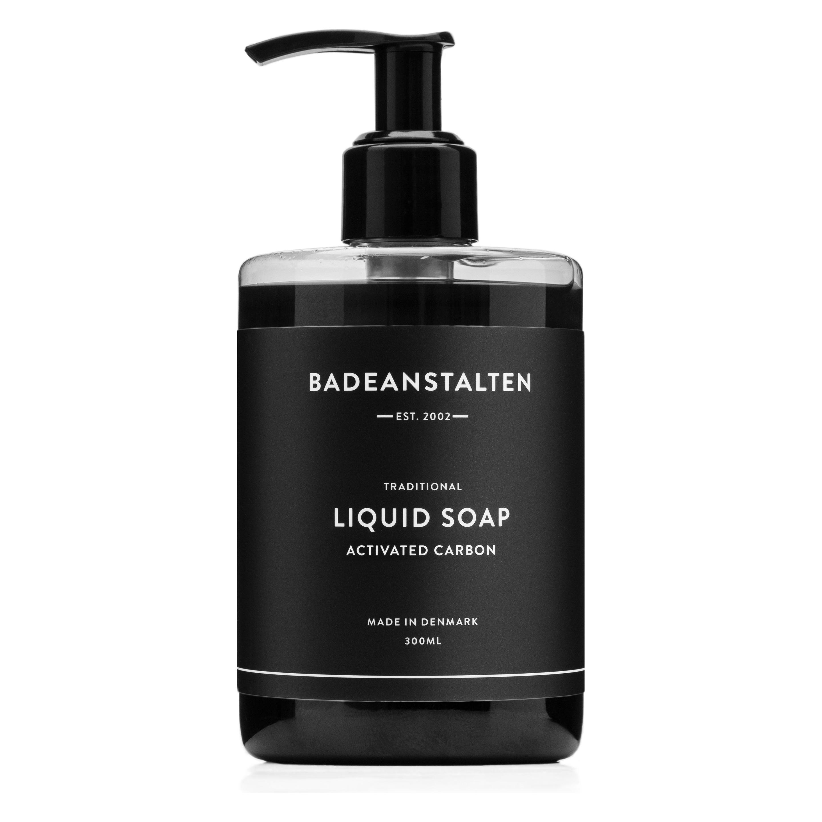 Badeanstalten - Liquid Soap - Activated Coal - 300 ml (300 ml) (717766)