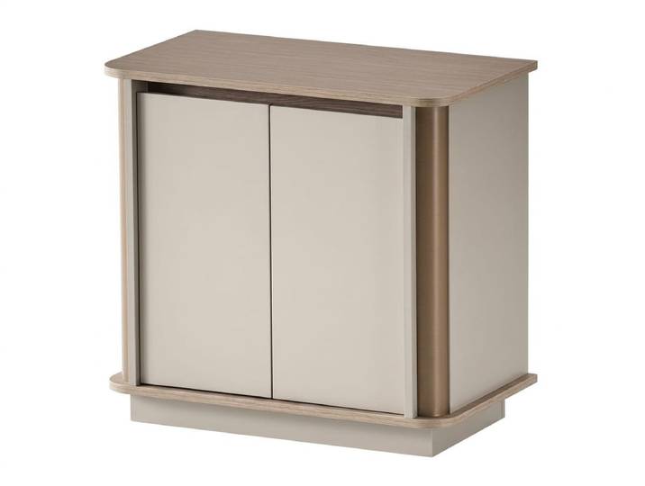 JVmoebel Kommode Beistelltisch moderner Stil Beige vielseitiges Design Minimalismus, Made in Europa