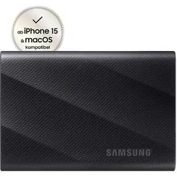 Samsung Portable SSD T9 1 TB für PC/Mac schwarz
