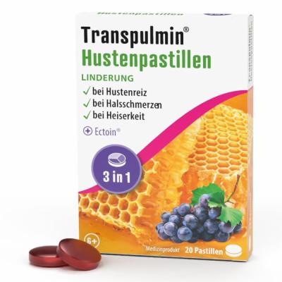 Cooper Consumer Health Deutschland GmbH TRANSPULMIN Hustenpastillen 20 St 19962718