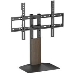 myWall my Wall TV Standcastors Height-adjustable Screens 32 85 81 216cm Load Capacity up to 50 Kg Lockable (40 kg, 32" - 77"), TV Ständer, Schwarz