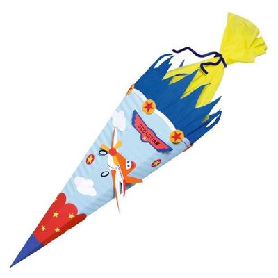 Schultüten-Bastelset 'Flugzeug'