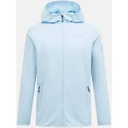 PEAK PERFORMANCE Herren Kapuzensweat M Light Zip Hood-CLOUD, Größe S in Blau Blau