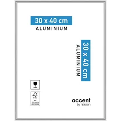 Nielsen Bilderrahmen Accent Aluminium 30 x 40 / Silber