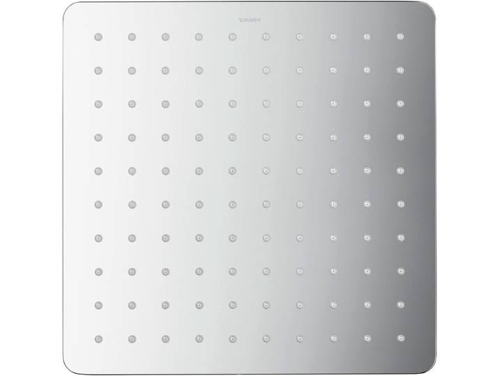 Duravit Regendouche Vierkant 300 mm – Douchekop – EasyClean – Verstelbaar – Chroom Hoogglans