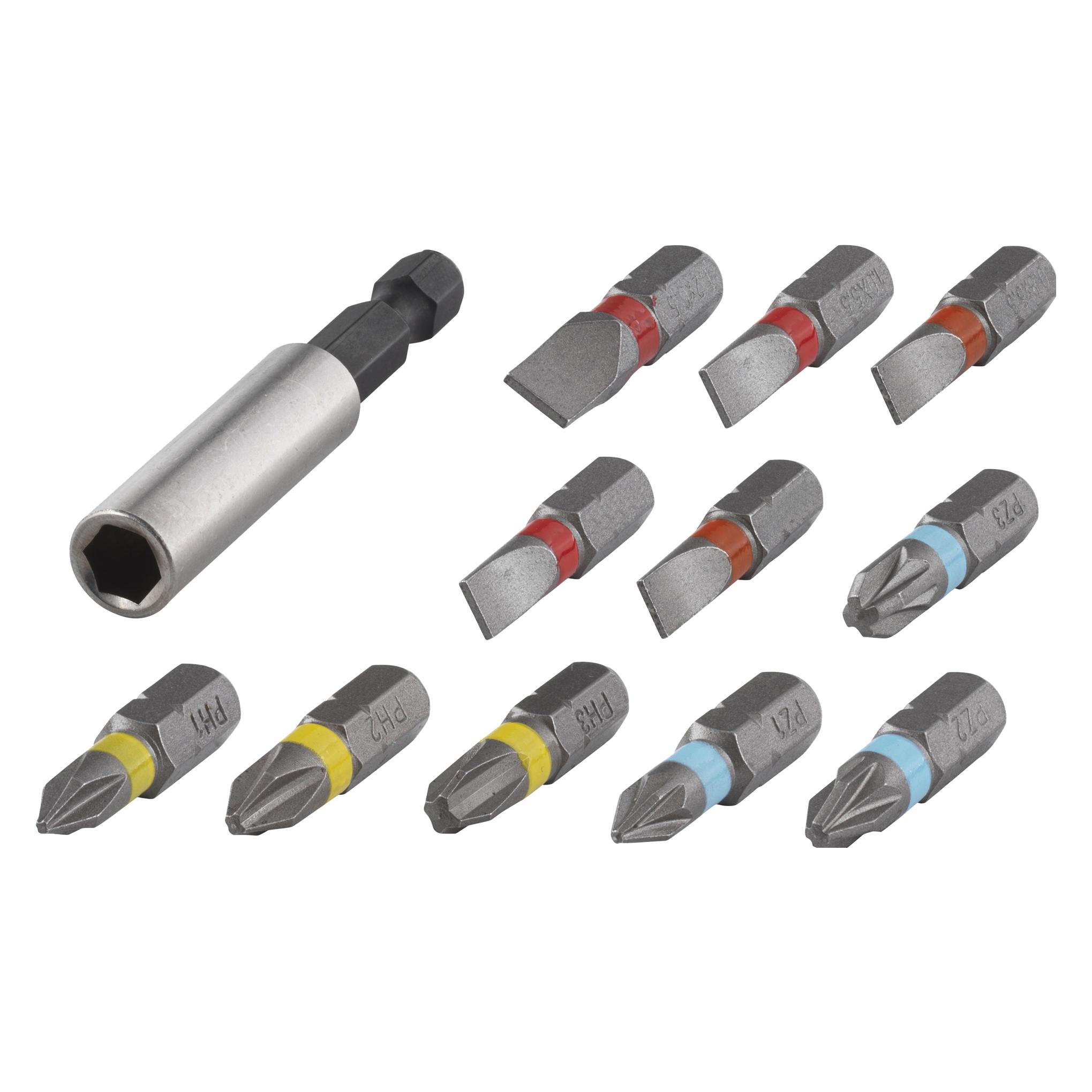 wolfcraft 1 Bit-Set Solid 12-tlg. SL, PH, PZ (2445000)
