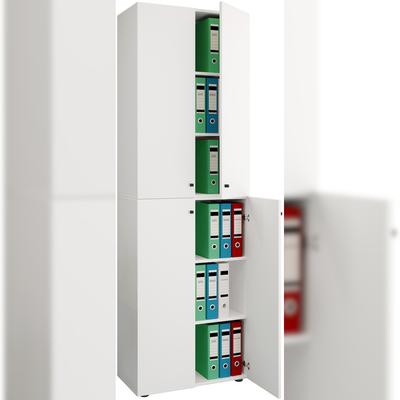 VCM Büroschrank Ulas Weiß