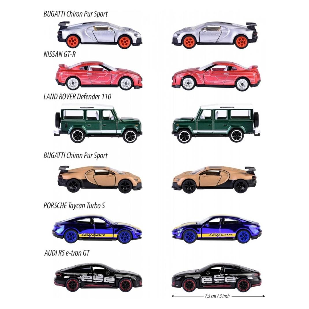 Majorette Deluxe Assortment, 6-sort. (212053190)