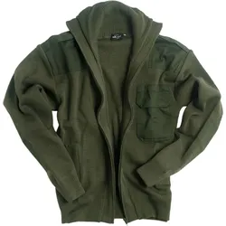 Mil-Tec Strick, Textiljacke - Oliv - 50