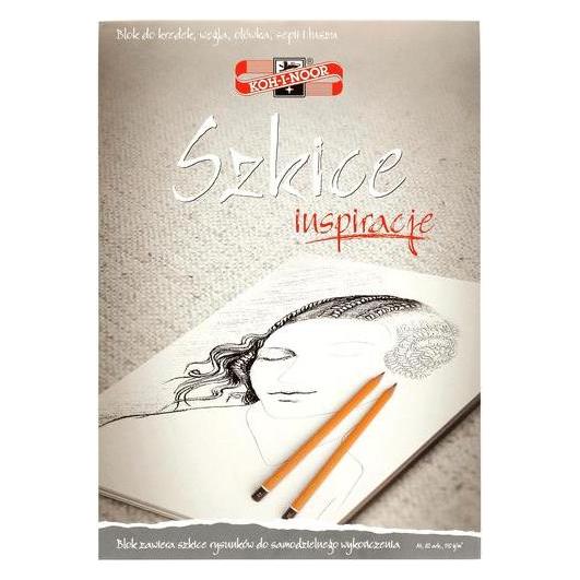 Koh-i-Noor Skizzenbuch A4 20k weiss (A4, Blanko) (WIKR-925040)