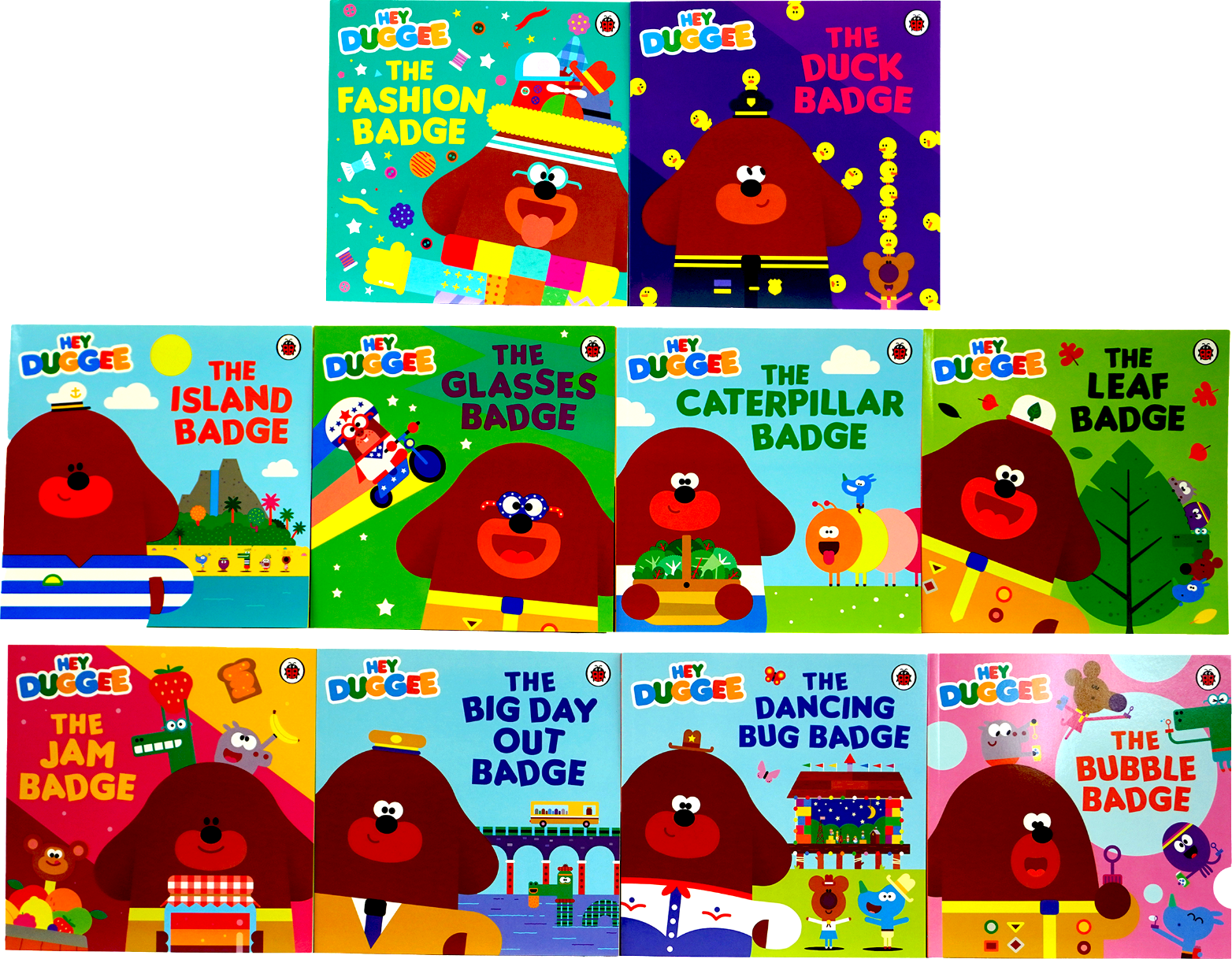 Penguin Hey Duggee: Duggee’s Brilliant 10 Books Stories Collection Box Set – The Fashion Badge, The Duck Badge & Fun Adventure Stories for Kids
