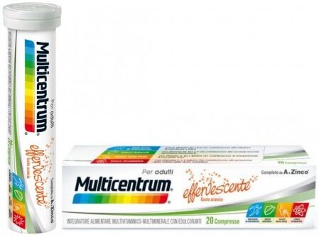 Multicentrum Arancia Multivitaminico Effervescente 20cpr