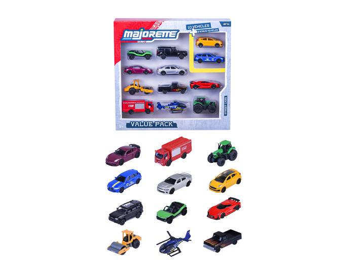 Majorette Set Voitures 12 pièces