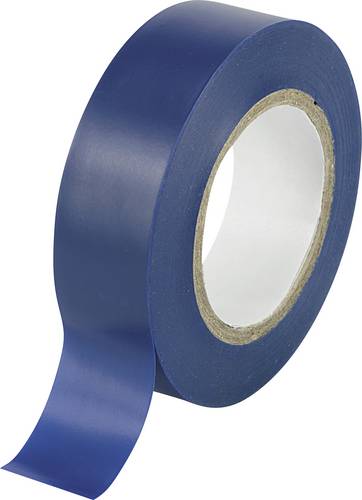 TRU COMPONENTS TC-9559256 Isolierband Blue (L x B) 20m x 19mm