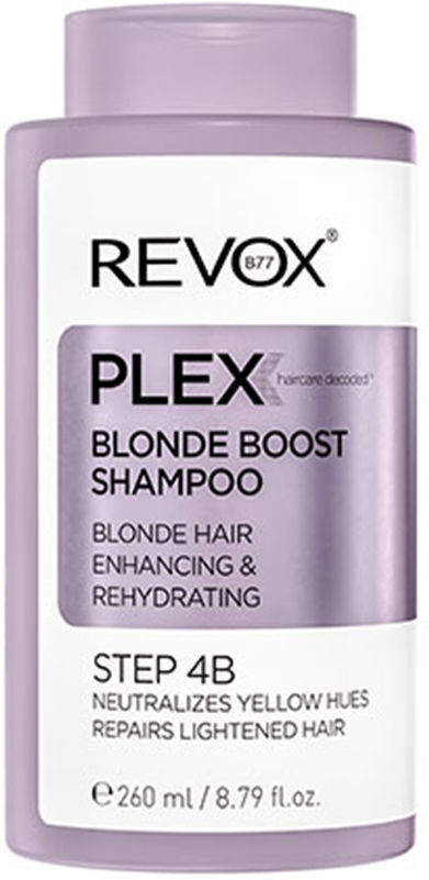 Revox Plex shampooing boost blond étape 4b 260 ml