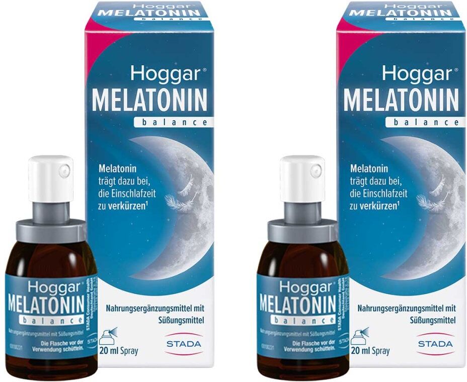Hoggar Melatonin Balance Einschlafspray 2x20ml