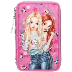 Depesche 10598 TOPModel 3-fach Federtasche Panda pink