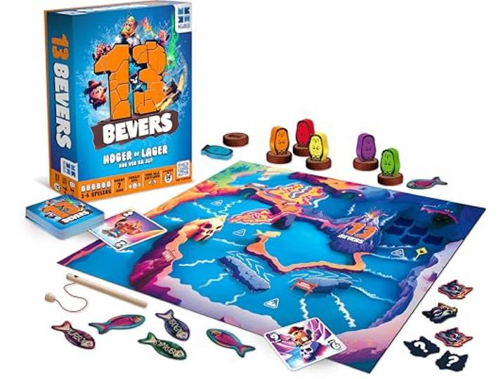 Megableu 13 Bevers - Hoger/Lager - 2-6 Sp. - 7+ Jaar - Nederlandse Versie