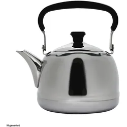 Kelomat Wasserkessel WINDSOR 1,0L, Wasserkocher, Silber
