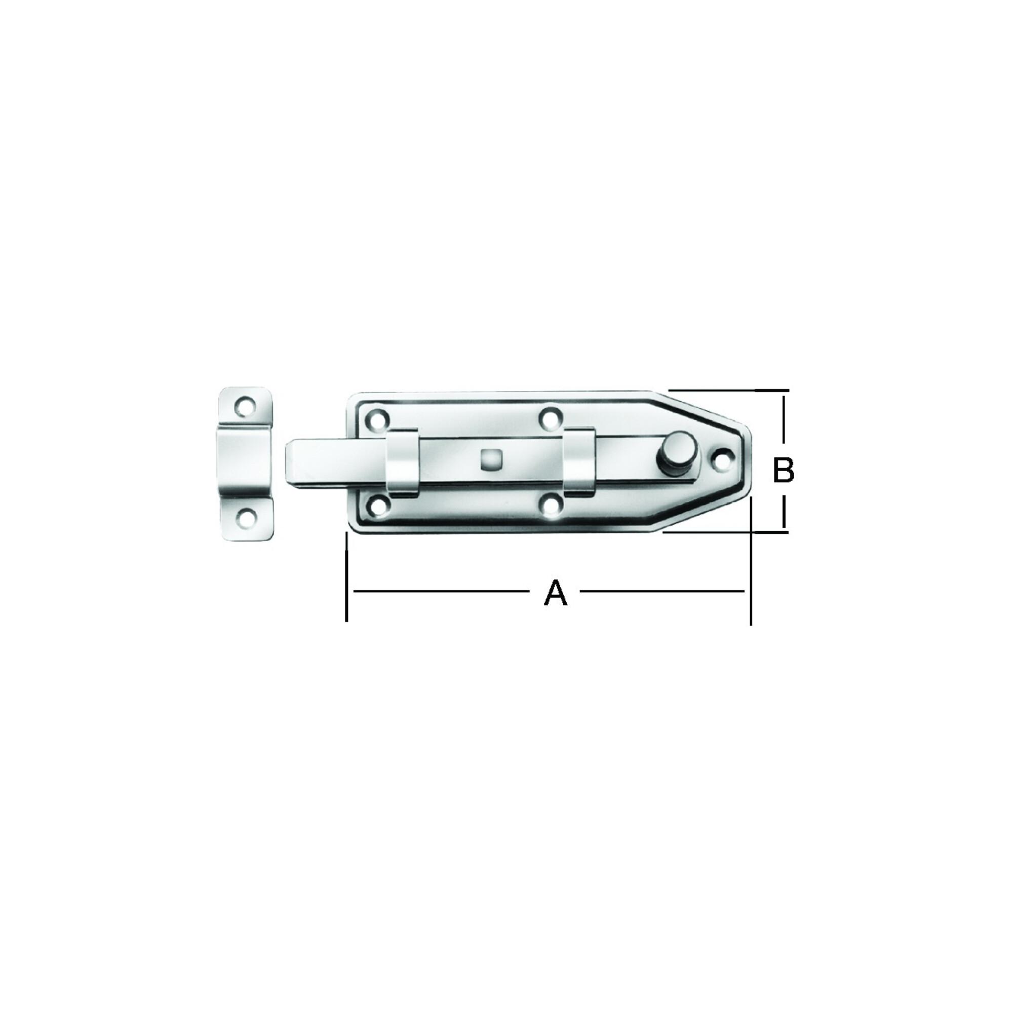 VORMANN Fensterriegel mit Schlaufe, gerade B22xL40xS1mm Stahl verzinkt (092198000)