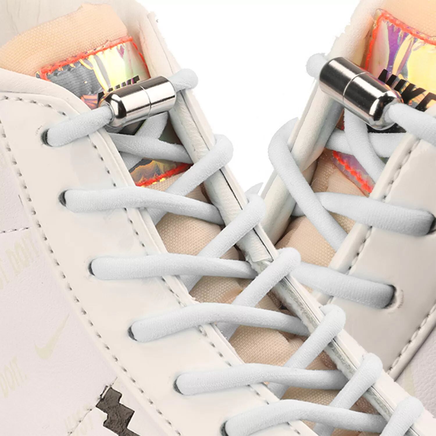 INF Lacets élastiques sans nœuds avec boucle
