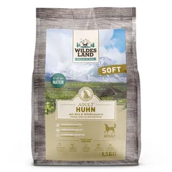 Wildes Land Ente SOFT Hundetrockenfutter WL Huhn SOFT 1,5kg Hundetrockenfutter
