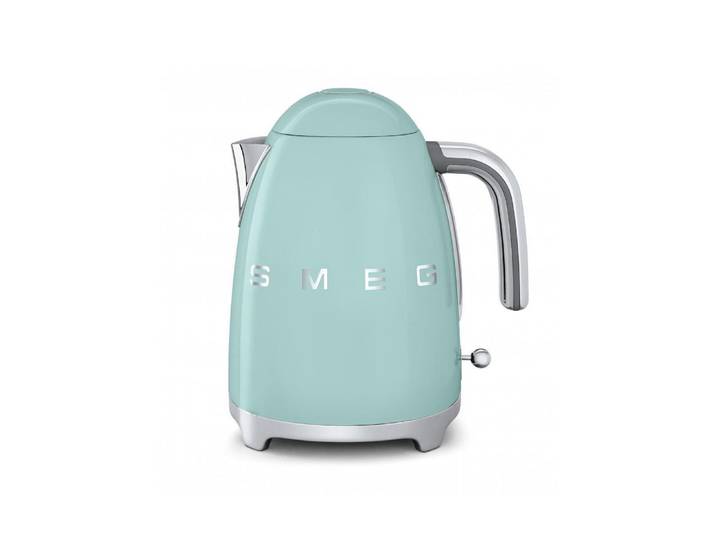 SMEG Wasserkocher 50's pastellgrün , grün (hellgrün), B:22,3cm H:24,8cm T:17,1cm, Wasserkocher, Wasserkocher