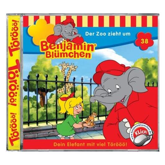Kiddinx Folge 038: Der Zoo Zieht Um (Benjamin Blümchen) (4001504265380)