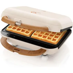 Arendo 3-in-1-Sandwichmaker Waffeleisen & Kontaktgrill, abnehmbare Platten, 1000 W, Waffel & Grill, Panini, Waffeleisen, Weiss