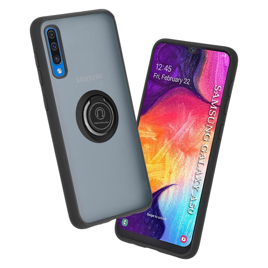 Techsuit - Glinth - Samsung Galaxy A30s / A50 / A50s - Black (Samsung Galaxy A30s, Samsung Galaxy A50, Samsung Galaxy A50s) (56337010)