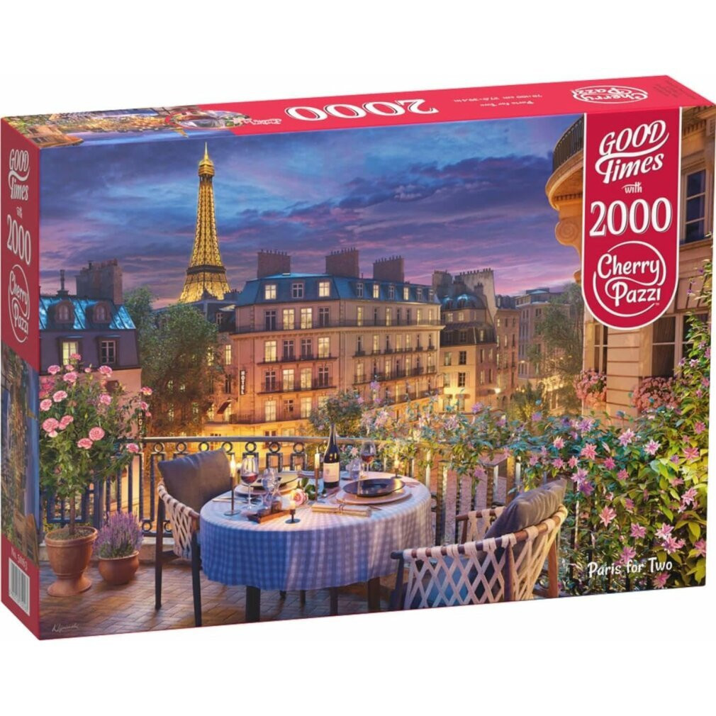 CherryPazzi Puzzel Paris for Two 2000 stukjes