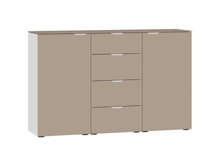 Kommode Arena Beimöbel Nougat Holzwerkstoff B 135 H 87 cm - Kommode