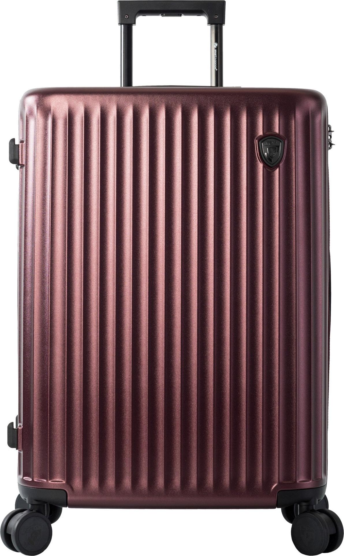 Heys SmartLuggage - 4-Rollen Trolley M (burgundy)