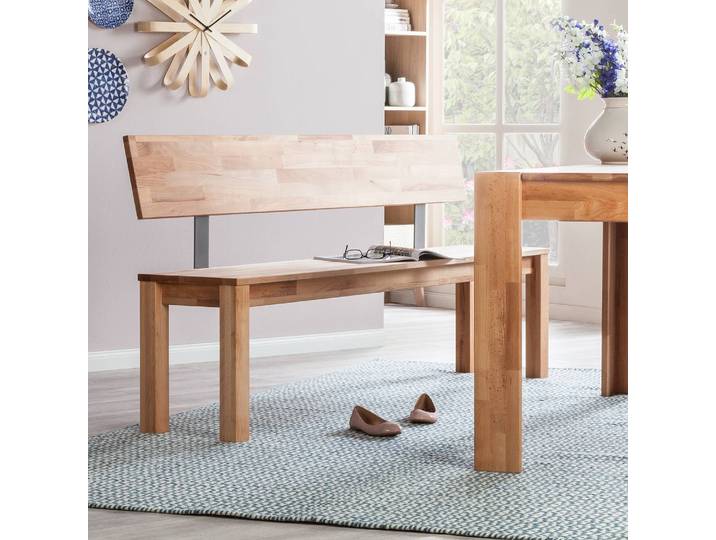 Sitzbank DonWOOD II 180cm Braun/Buche