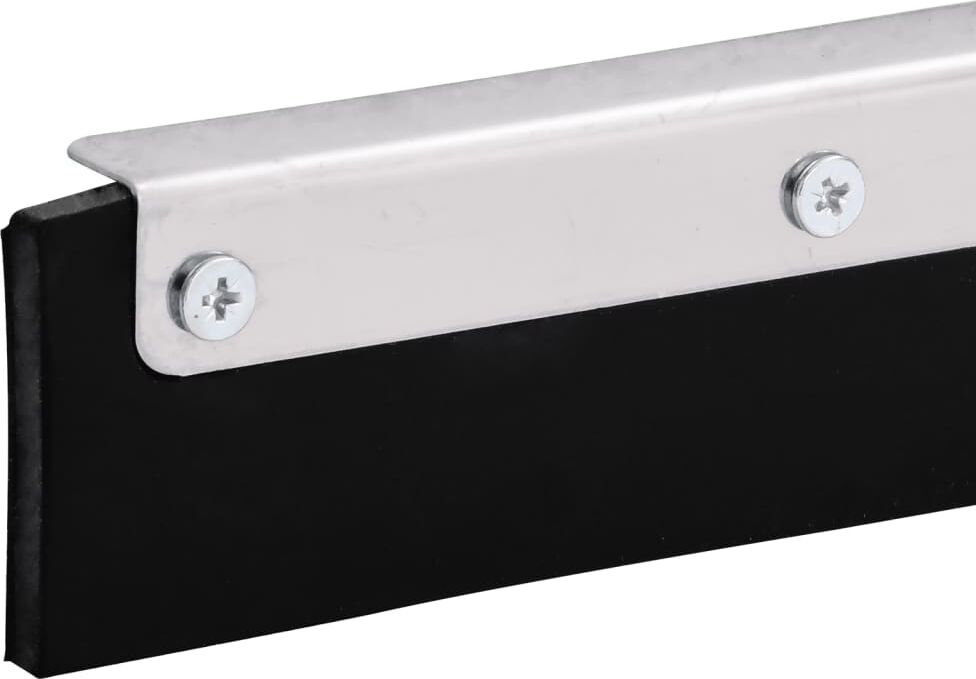 vidaXL Tête de raclette de sol 45,5x2x5 cm acier et caoutchouc