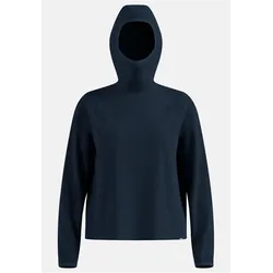 Odlo, Damen, Funktionsshirt, Cubic Multisport Mid Layer mit Kapuze (S), Blau