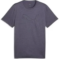 PUMA Herren Fitness / Workout T-Shirts / Tanks T-Shirts/Tanks ku.Arm He/Uni M TAD ESSENTIAL HEATHER CAT TEE CF large cat, Größe L in Grau Grau