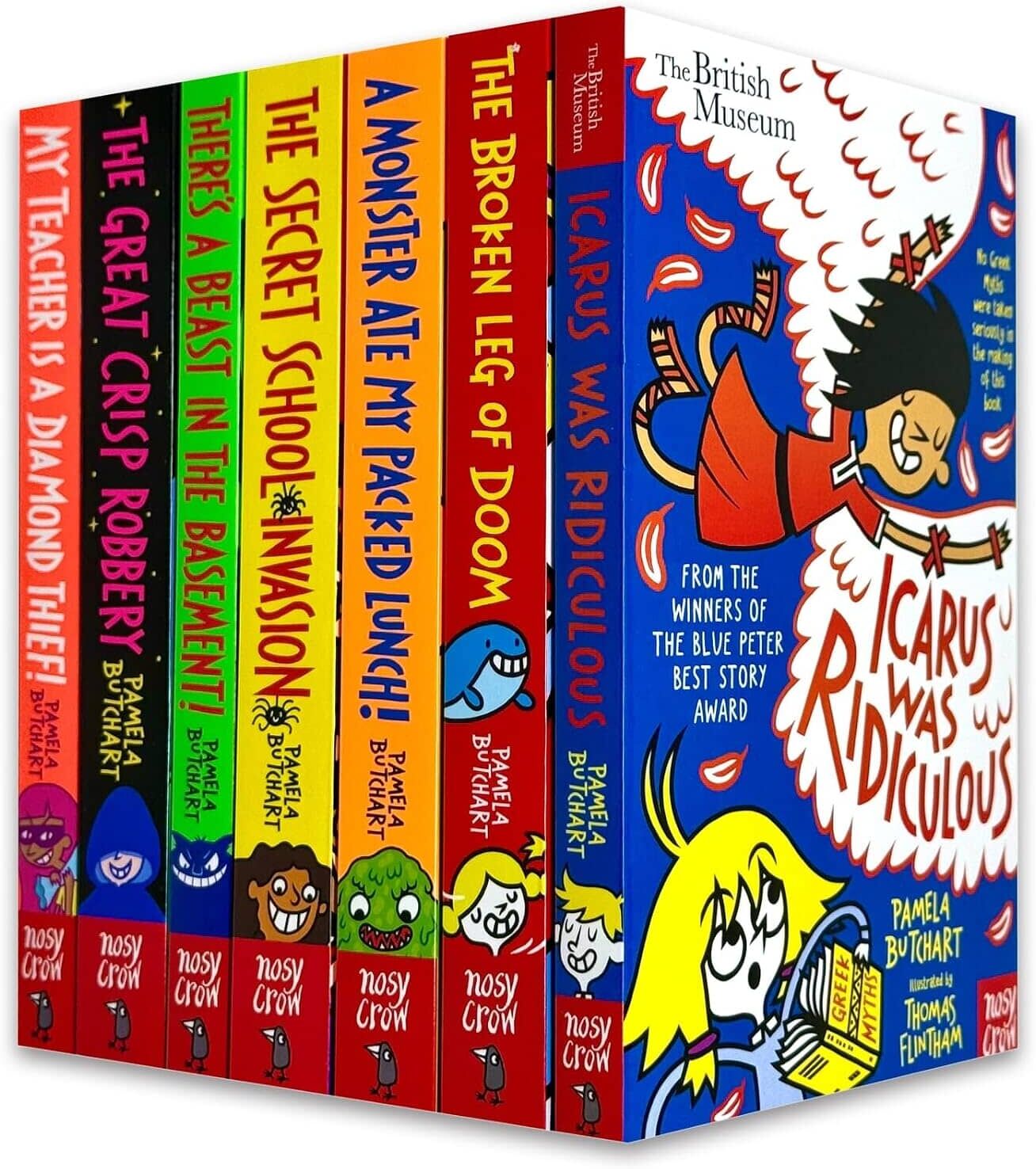 Baby Aliens Series (9-15) By Pamela Butchart Illustrated 7 Books Collection Set - Ages 7-9 - Paperback Nosy Crow Ltd